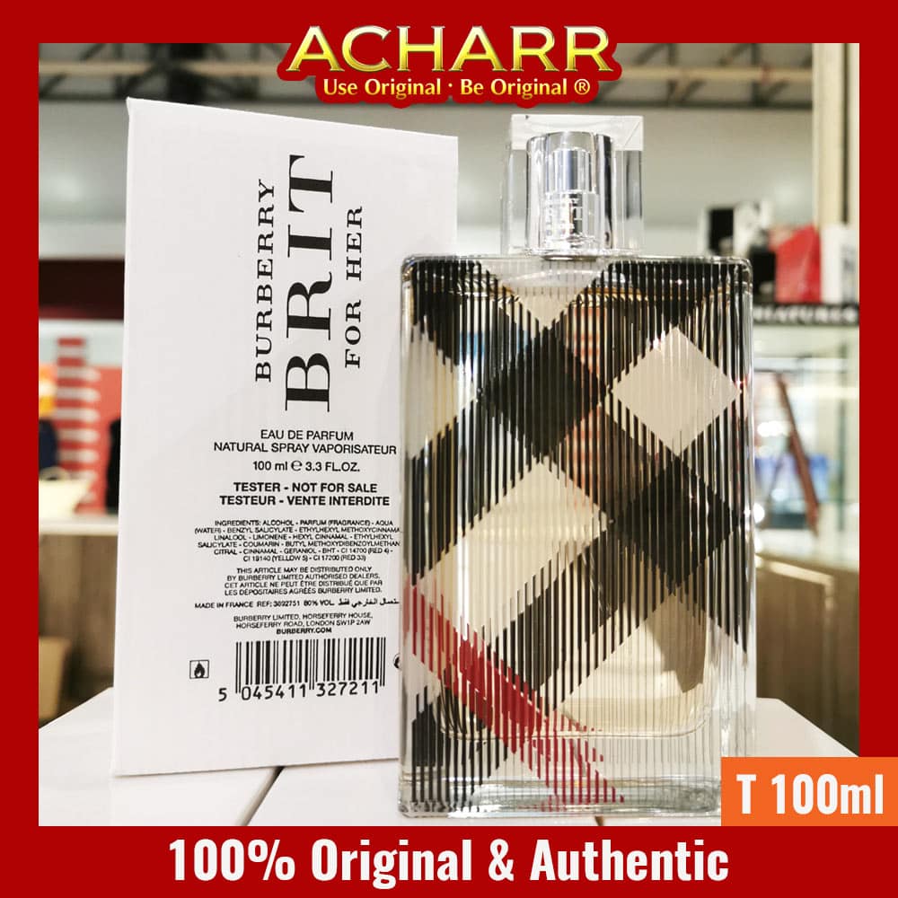 Burberry Brit For Her EDP Tester Unit 100ml New Perfume