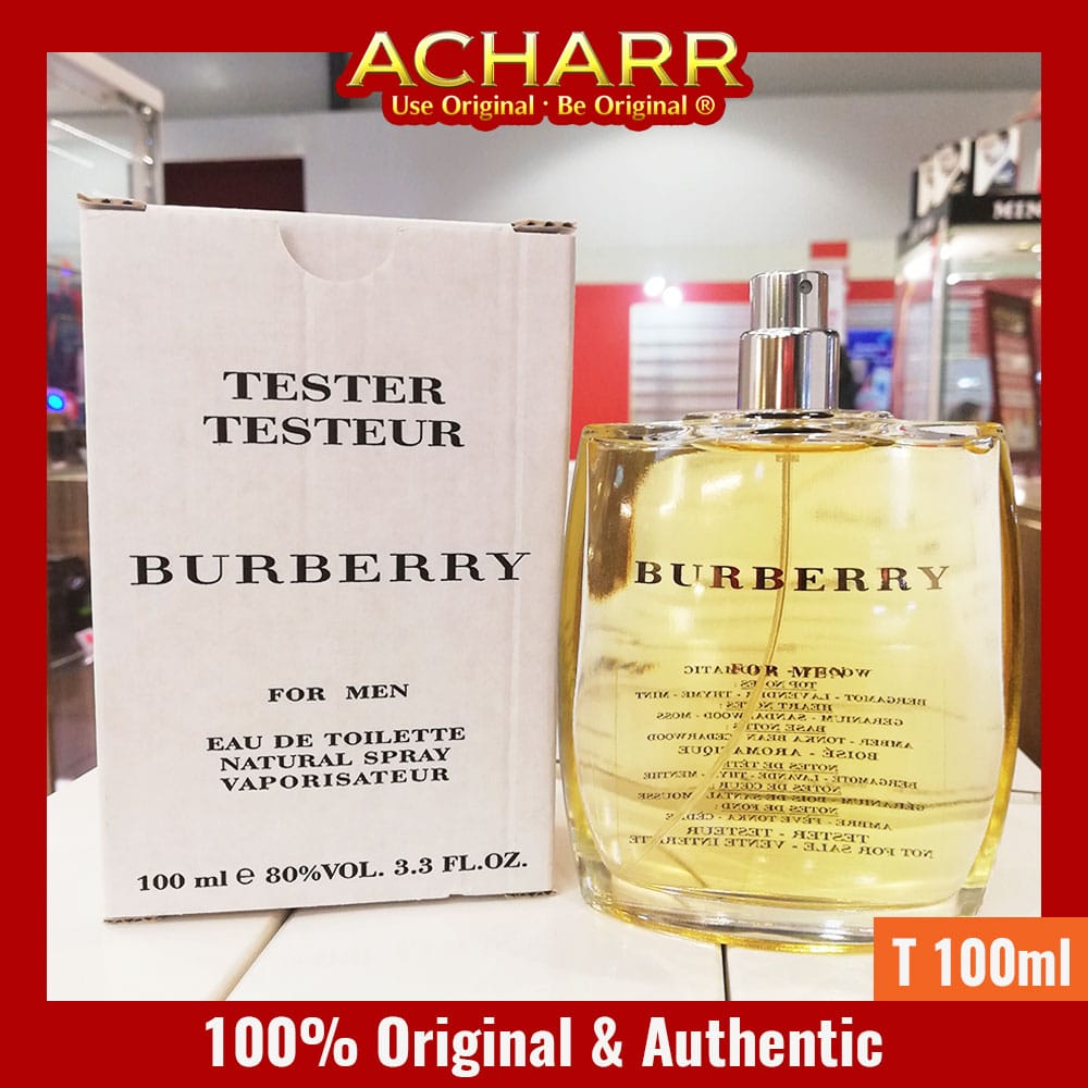 Burberry For Men Tester Unit 100ml Perfume