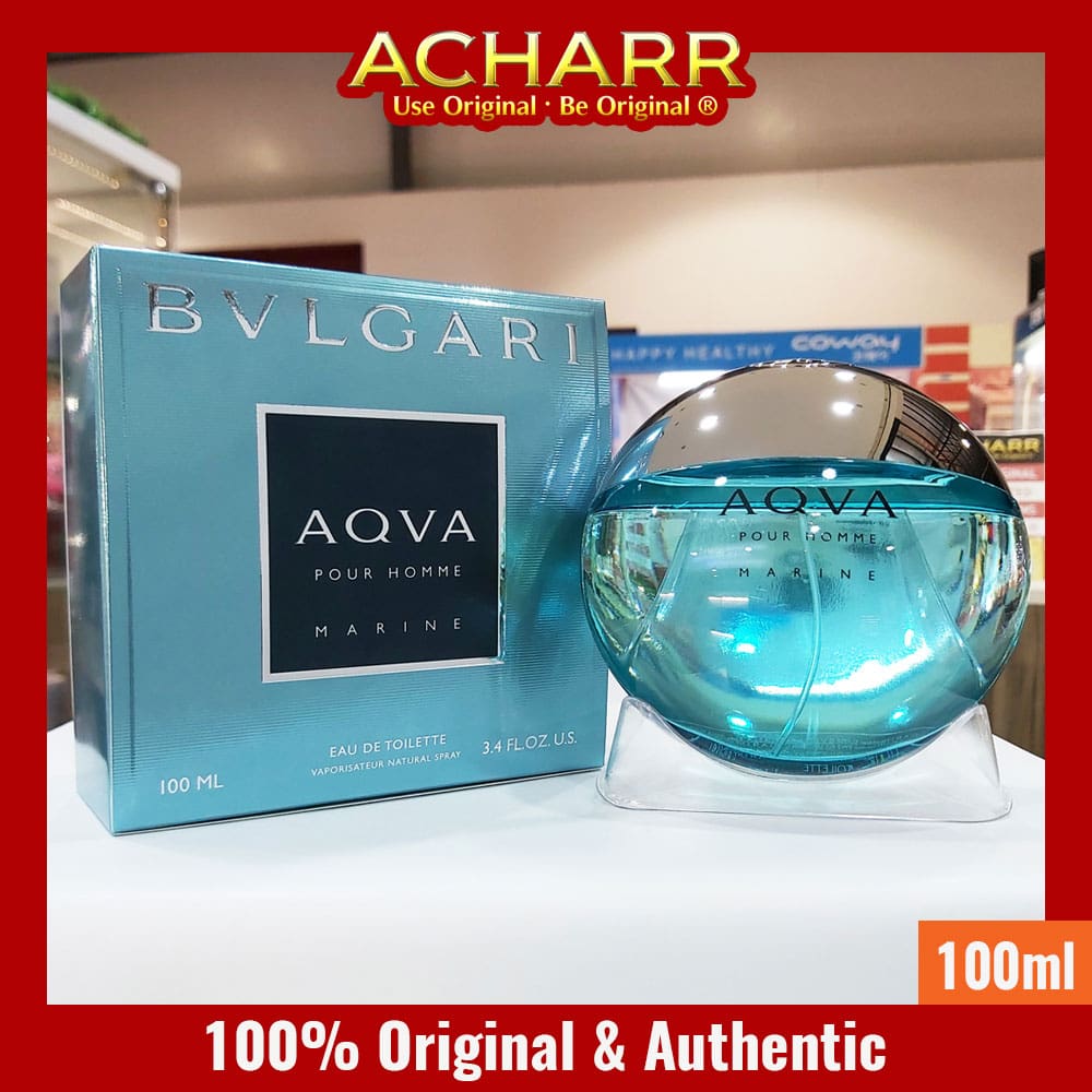 Bvlgari AQVA Pour Homme Marine Retail Unit 100ml Perfume