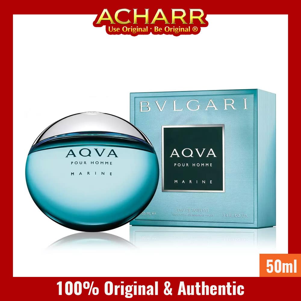 Bvlgari AQVA Pour Homme Marine Retail Unit 50ml Perfume