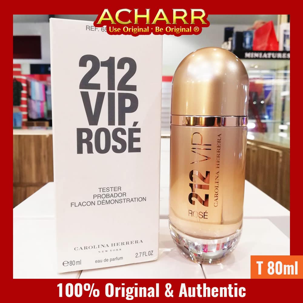CH 212 VIP Rose Tester Unit 80ml Perfume