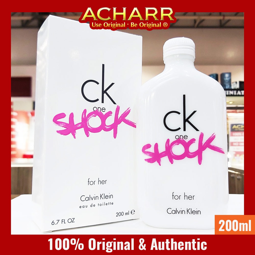 CK One Shock For Her Retail Unit 200ml Perfume