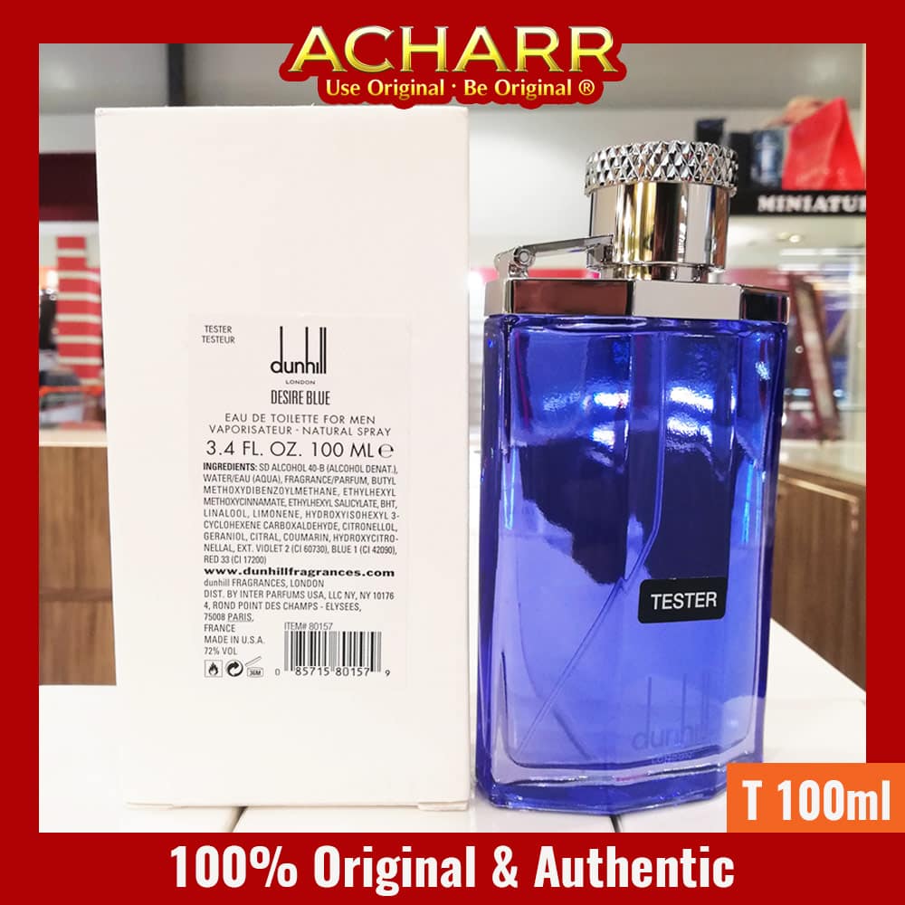 Dunhill Desire Blue Tester Unit 100ml Perfume