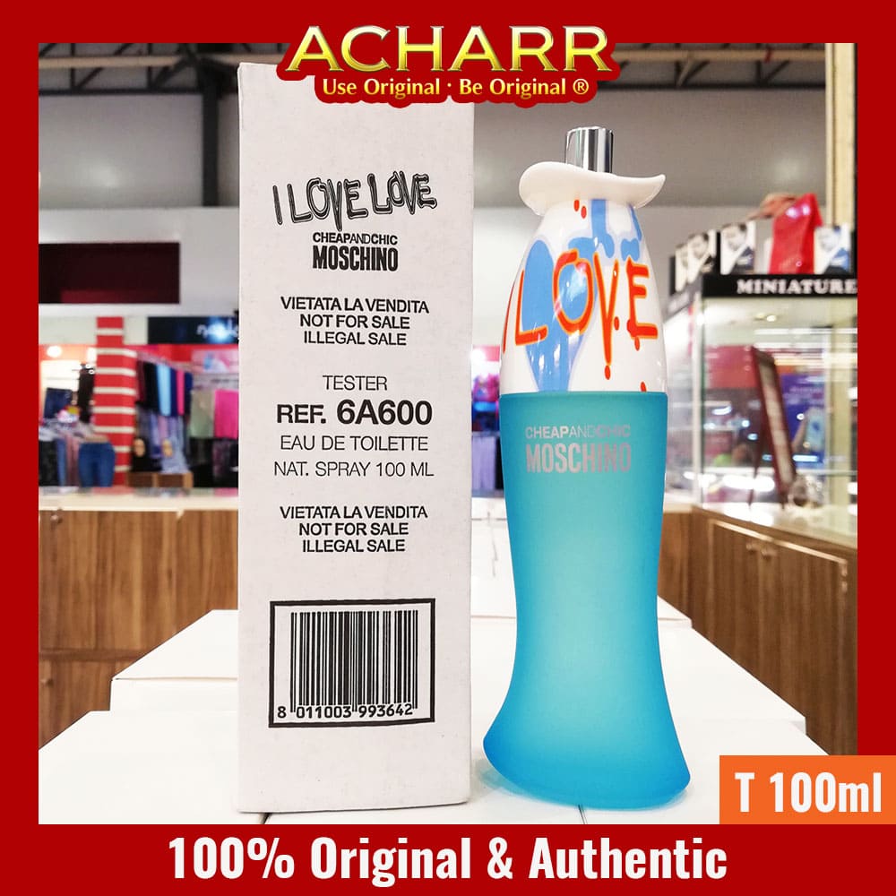 Moschino Cheap & Chic I Love Love Tester Unit 100ml Perfume
