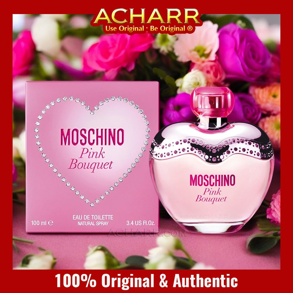 Moschino Pink Bouquet Retail Unit 100ml Perfume
