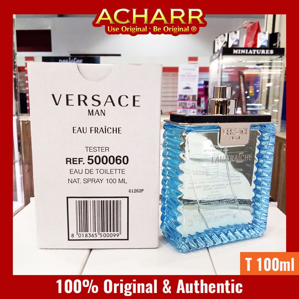 Versace Man Eau Fraiche Tester Unit 100ml Perfume