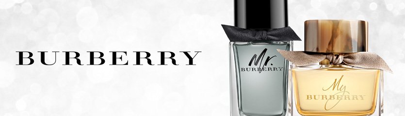 Burberry Perfume Brand Banner