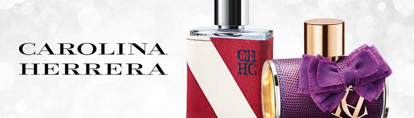 CH Carolina Herrera Perfume Brand Banner