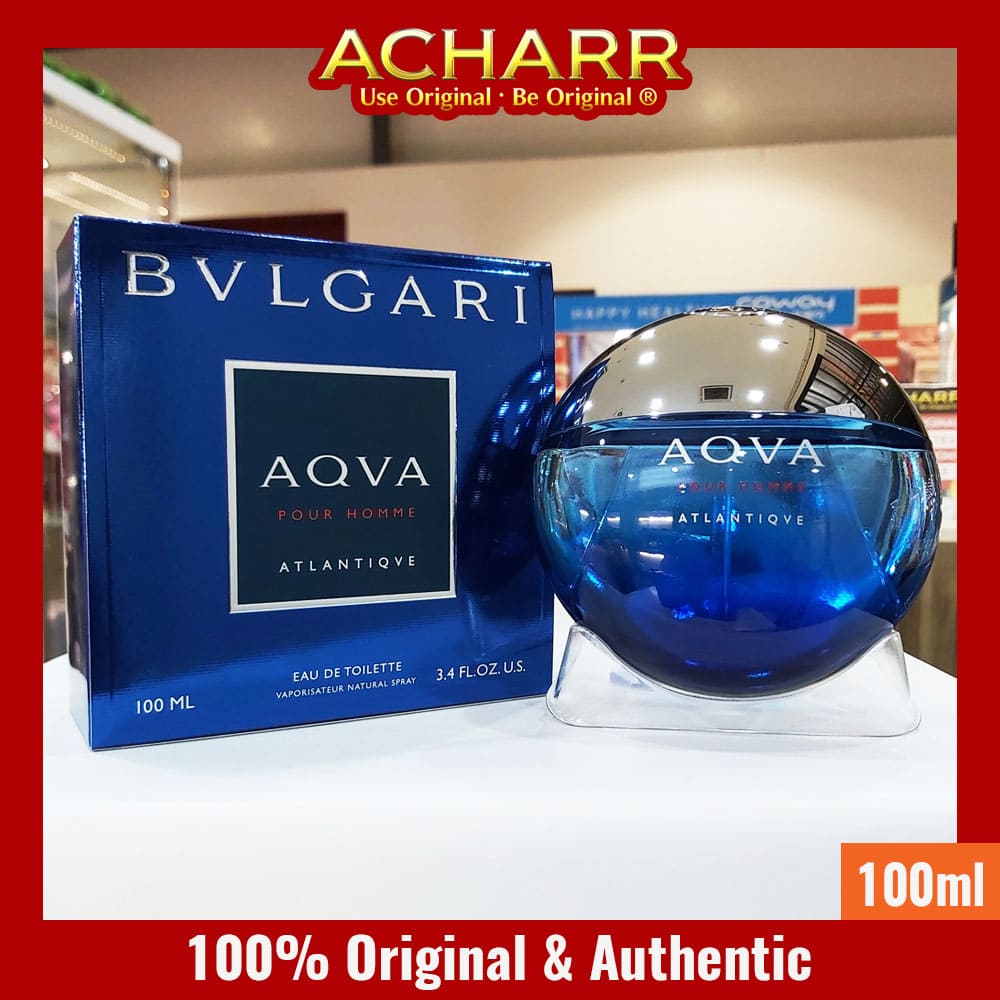 Bvlgari AQVA Pour Homme Atlantiqve Retail Unit 100ml Perfume