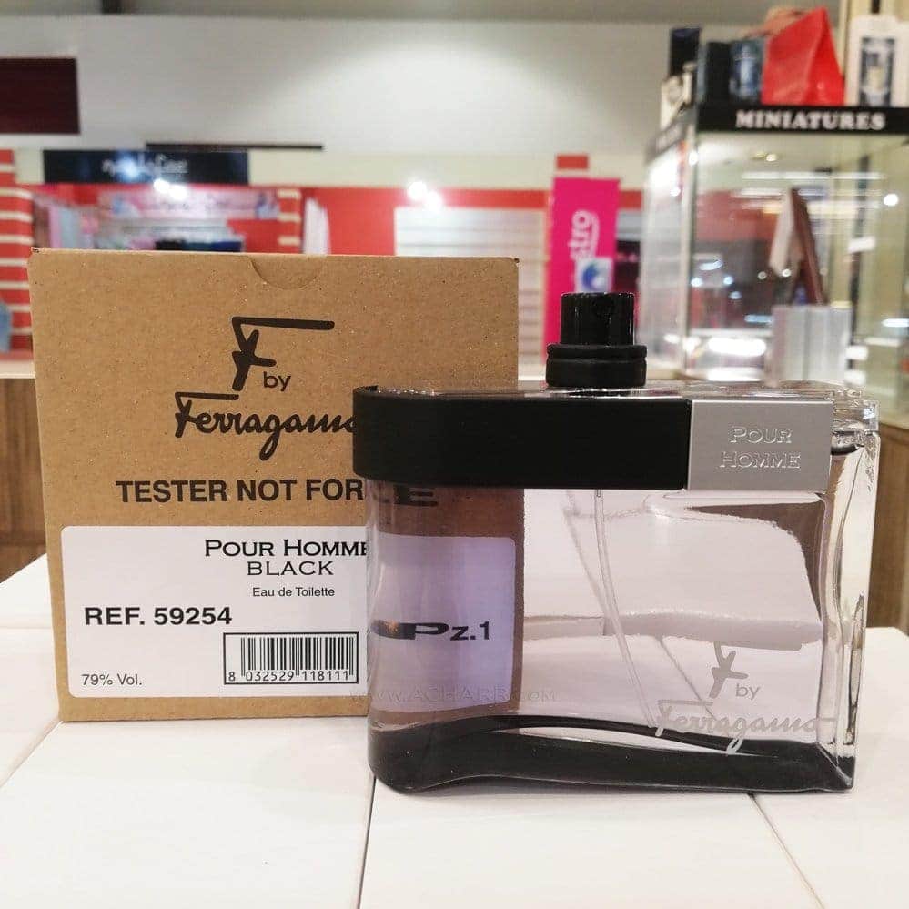 Salvatore Ferragamo F Black Tester