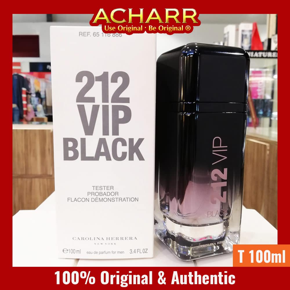CH 212 VIP Black Tester Unit 100ml Perfume