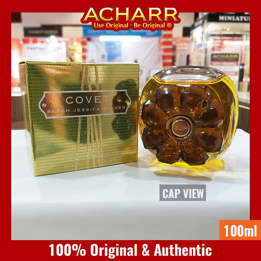 arah Jessica Parker Covet Retail Unit 100ml Perfume cap view