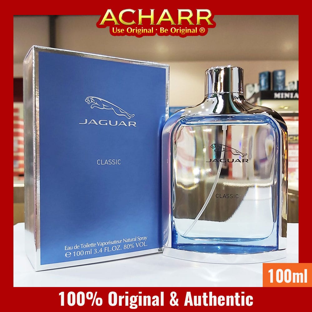 Jaguar Classic Blue Eau de Toilette Natural Spray, 100 ml - Boutique en  ligne oh feliz