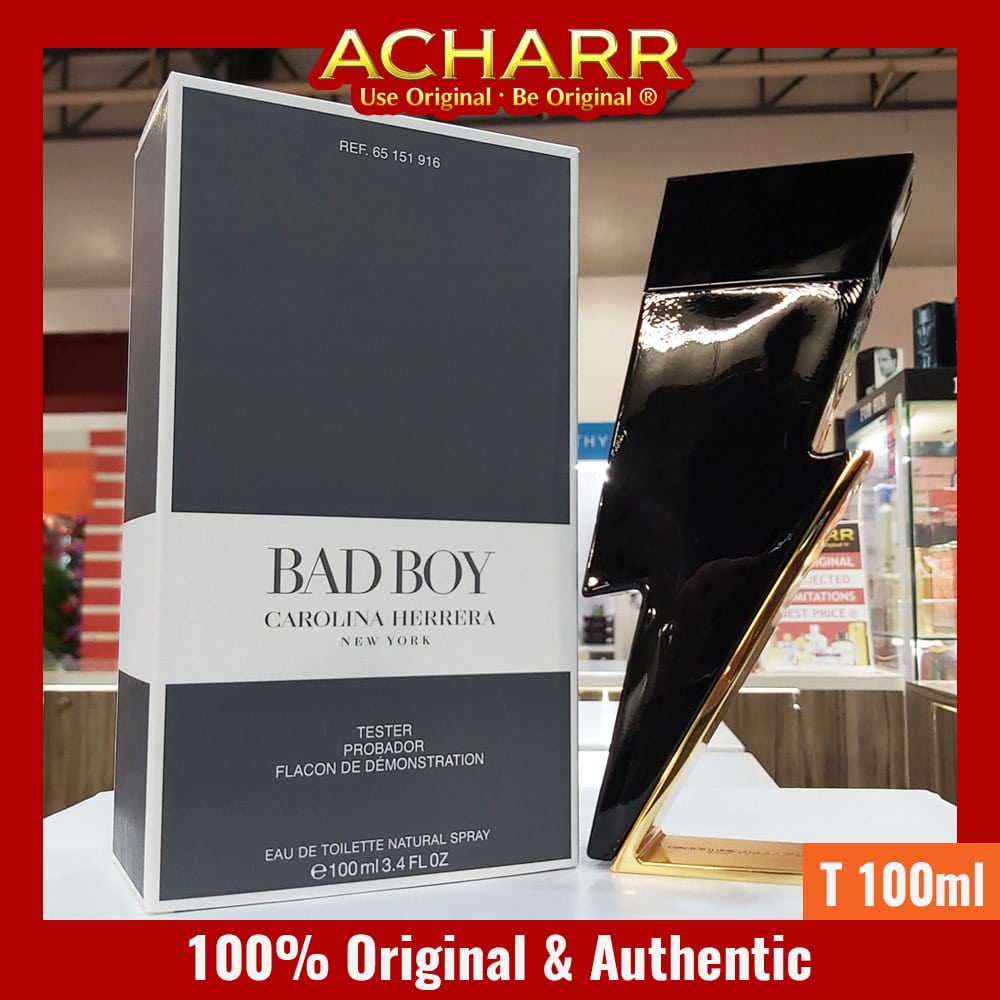 Carolina Herrera Bad Boy Tester Unit 100ml Perfume