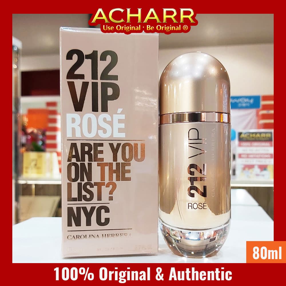 Carolina Herrera CH 212 VIP Rose Retail Unit 80ml Perfume