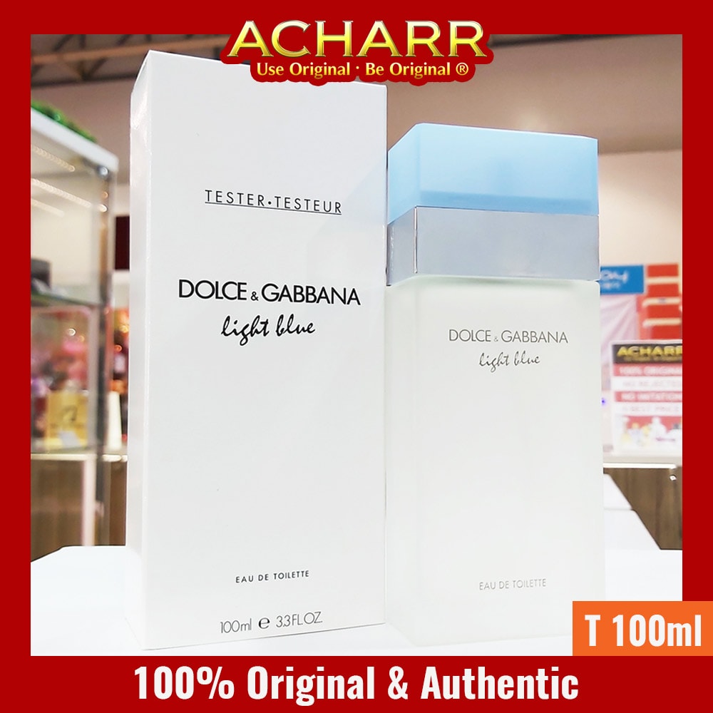 D&G Light Blue Tester Unit 100ml Perfume