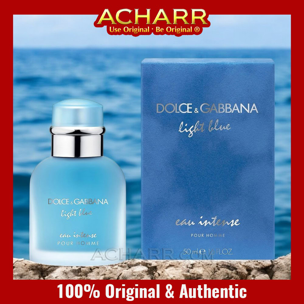 D&G Light Blue Pour Homme Intense - Retail Unit 50ml Perfume