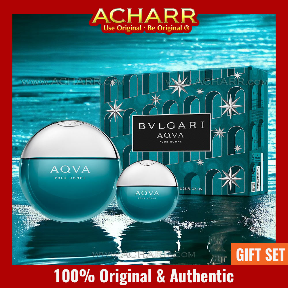 Bvlgari AQVA Pour Homme gift set p100ml p15ml