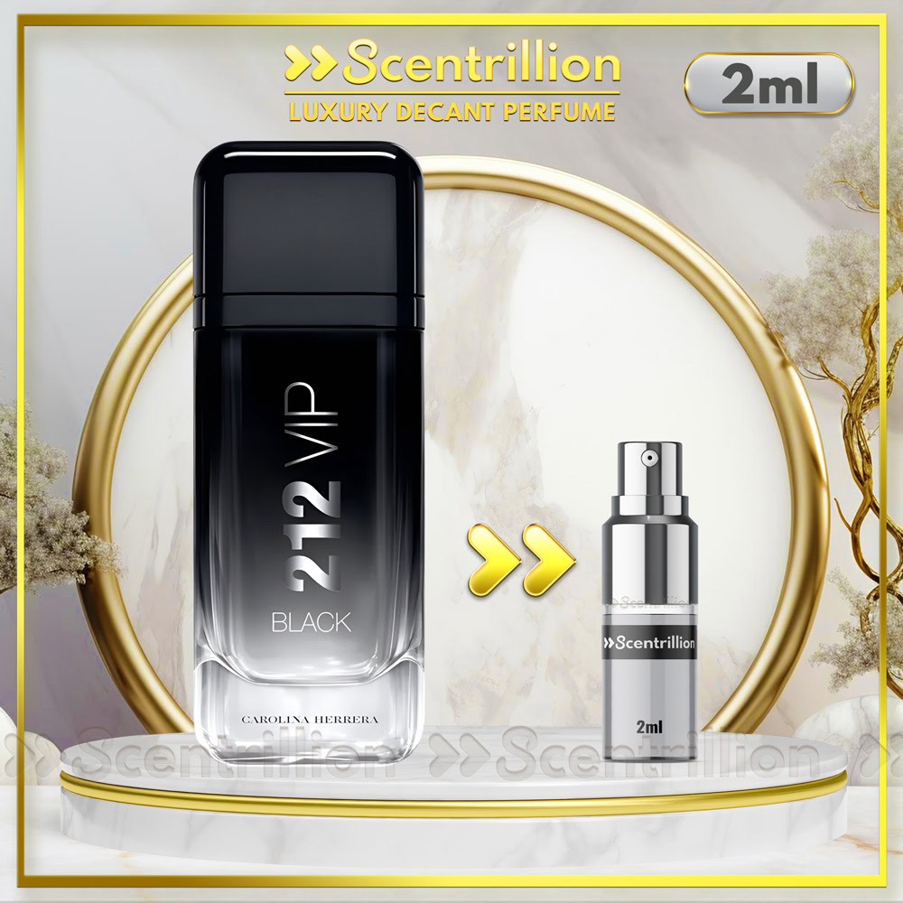 CH 212 VIP Black - Scentrillion Decant 2ml Perfume