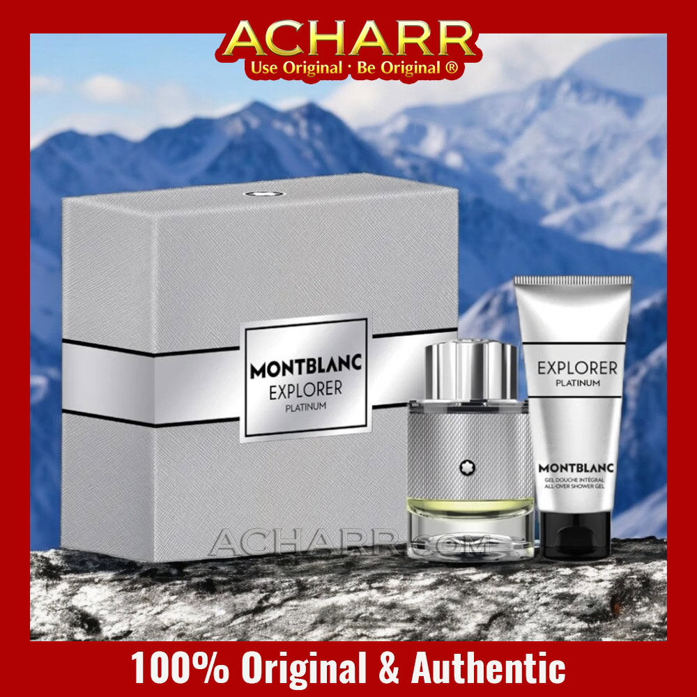 Mont Blanc Explorer Platinum - Gift Set 60ml Perfume