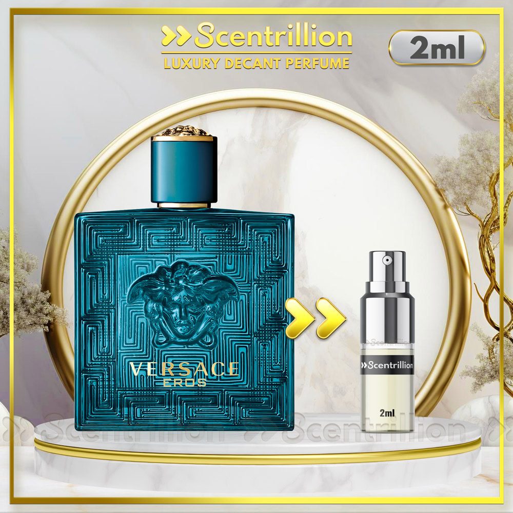 Versace Eros EDT - Scentrillion Decant 2ml