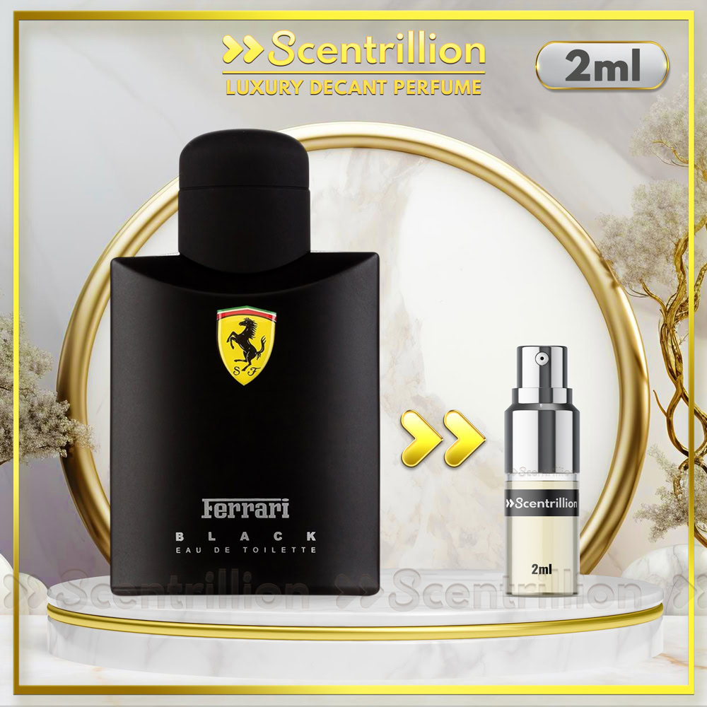 Ferrari Scuderia Black - Scentrillion Decant 2ml Perfume