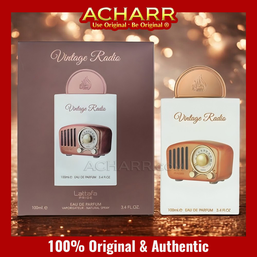 Lattafa Pride Vintage Radio Retail Unit 100ml