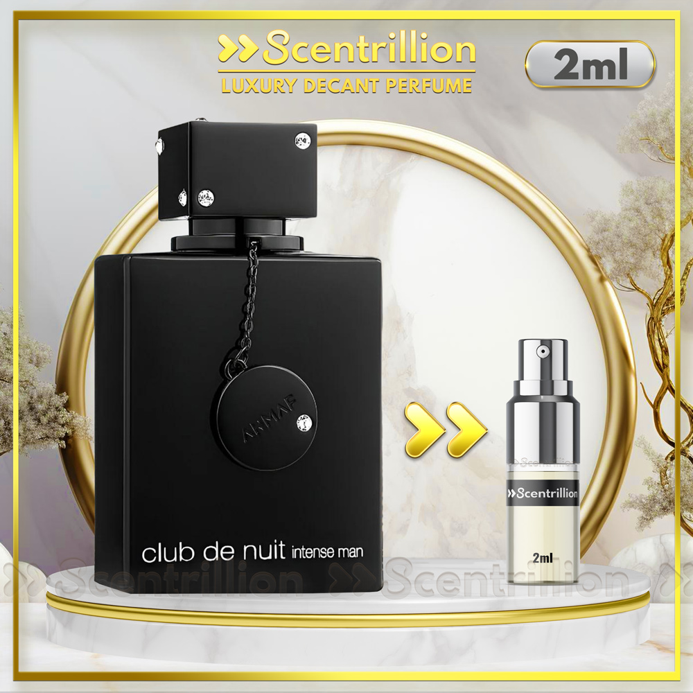 Armaf Club De Nuit Intense Edp Scentrillion Decant 2ml